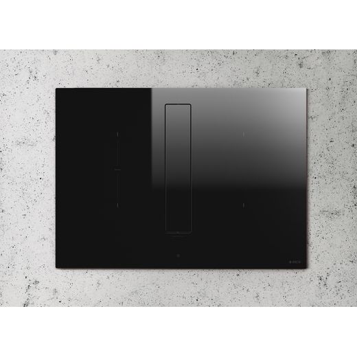 Elica 72cm Venting Induction Hob - Black